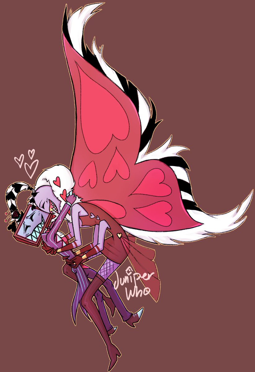 My brain remembered Thumbelina - Let Me Be Your Wings and wouldn't leave me alone 
#VoxVal #staticmoth #HazbinHotelVox #HazbinHotelValentino