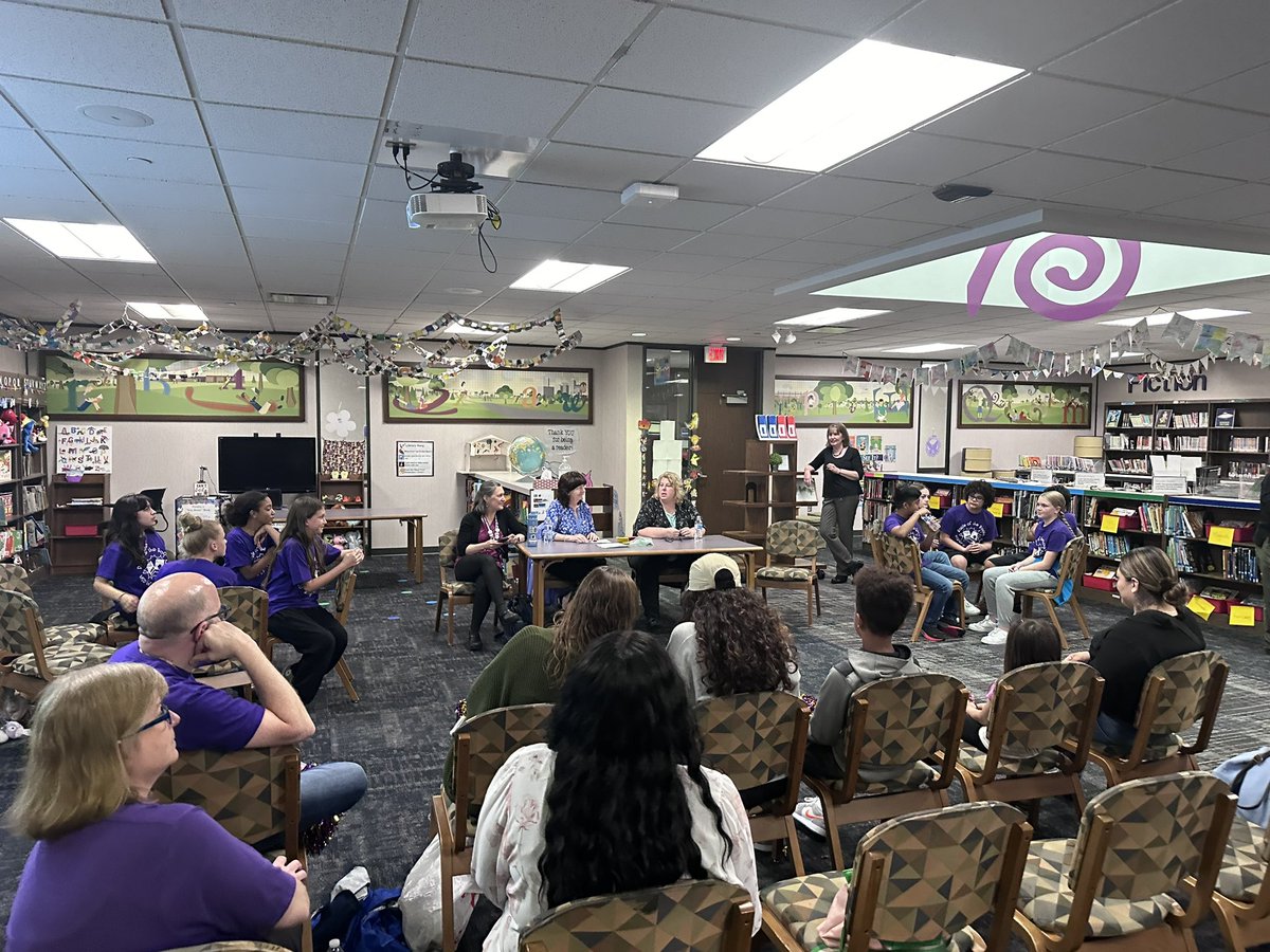 Final round in the @WayneTwpSchools Battle of the Books. We know the banner will be in a new location after spending several years @McClelland_ES. Good luck @MWEwayne and @CWChamps. #wearewayne