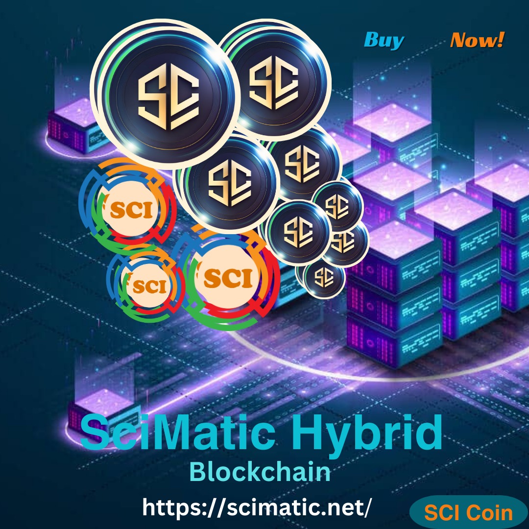 Lancez-vous dans l'économie numérique avec les tokens sur la blockchain hybride de Scimatic. Investissez dans les SCI coins sur scimatic.net pour faire partie de l'avenir! #ÉconomieNumérique #SCIcoins #dernièresnouvelles #actualités