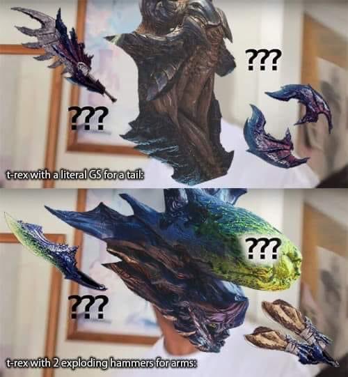 We can all agree that #MonsterHunterWorld doing this was the worst decision of all time 🤔

I get they want to make it feel real but dude it’s still a video game where I’m trying to get away from “real life”. Plus these monsters would annihilate man kind in a day or so.