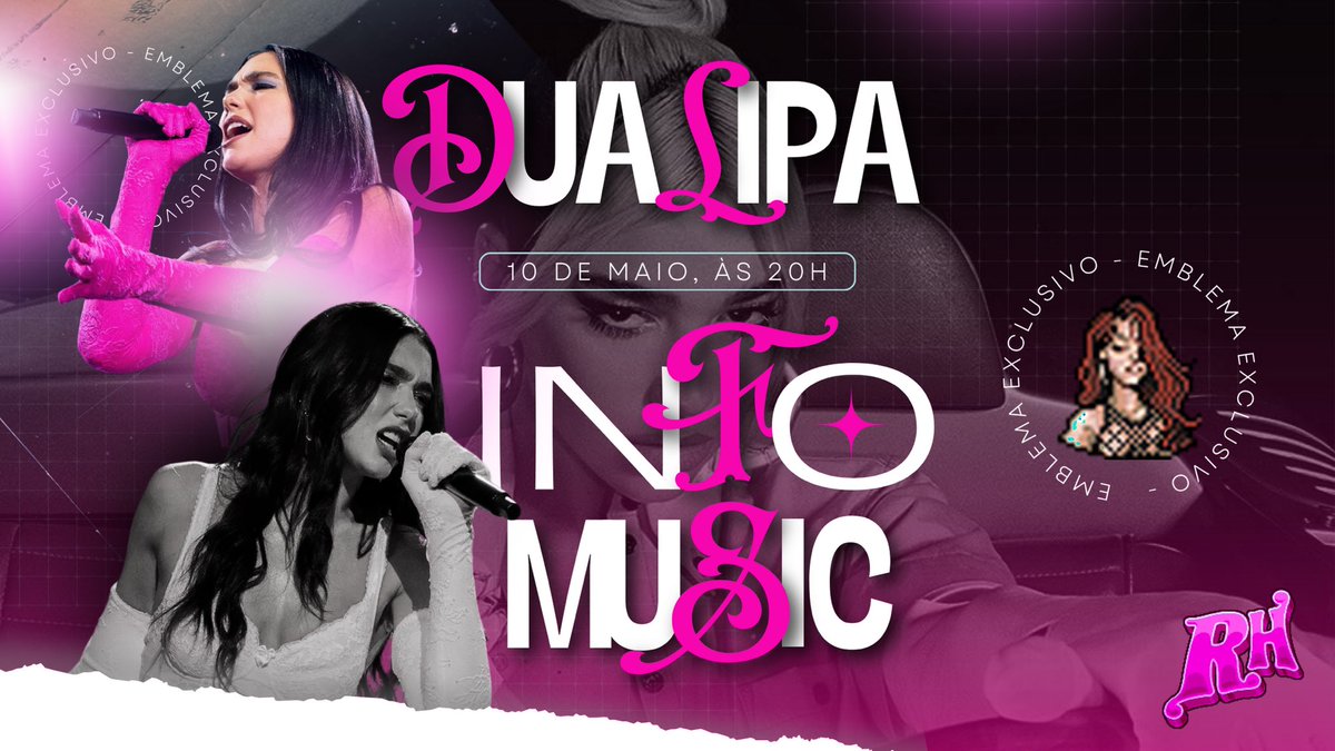 "If that ain't you, then let me know, yeah 'cause training season's over!" 🎧👩‍🎤🩷

Nessa edição do InfoMusic, a Rádio Habblet traz a dama do pop, Dua Lipa, para abalar os sons do Habblet Hotel! 

Acesse a notícia e saiba mais 👇🏻🎶

radiohabblet.com.br/noticia/187/in…