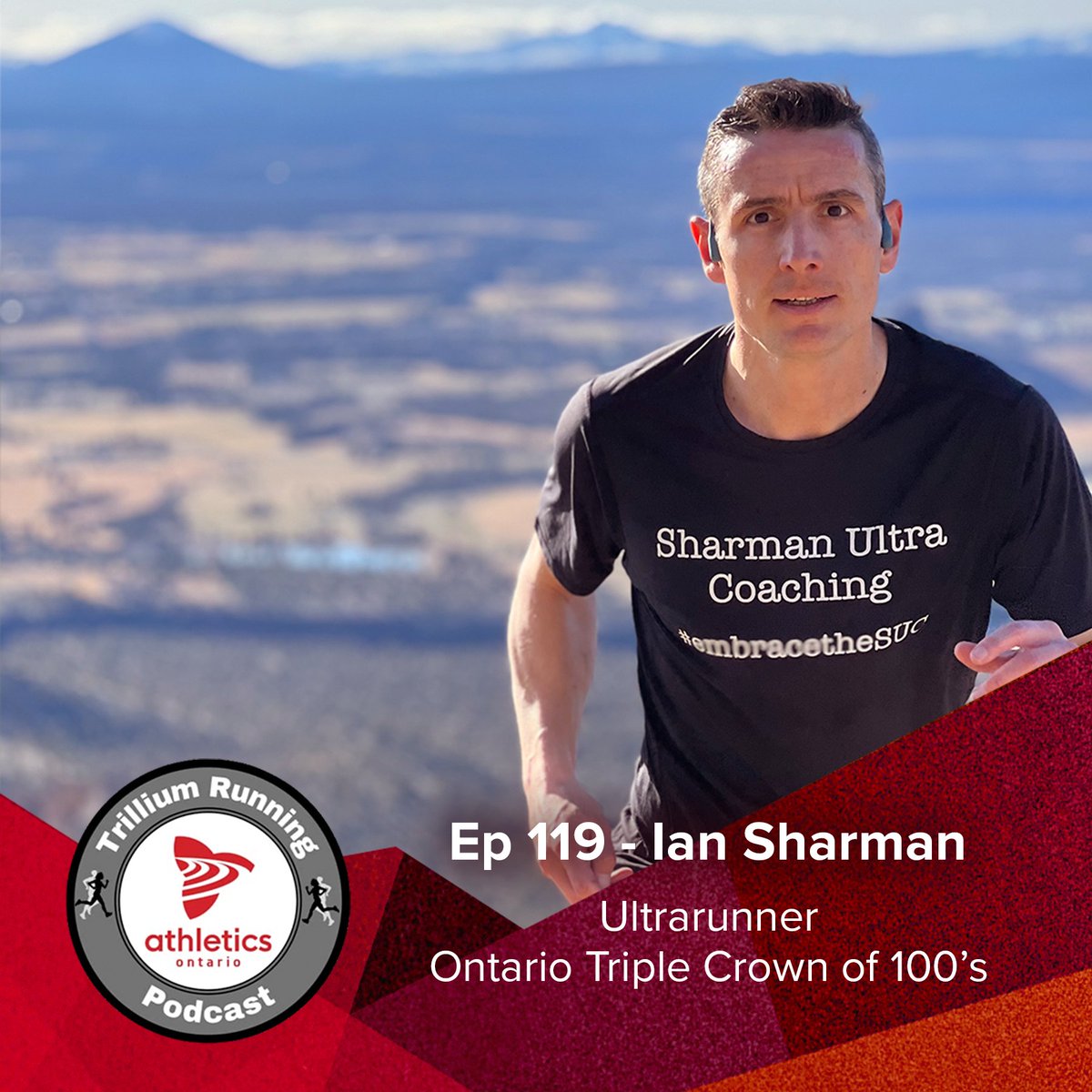 .@sharmanian speaks to Trillium Running podcast host John Shep about how do you train for three 100 milers? How do you recover? All of the questions (all the while wearing a tutu). Listen here: athleticsontario.ca/road-trail-run…