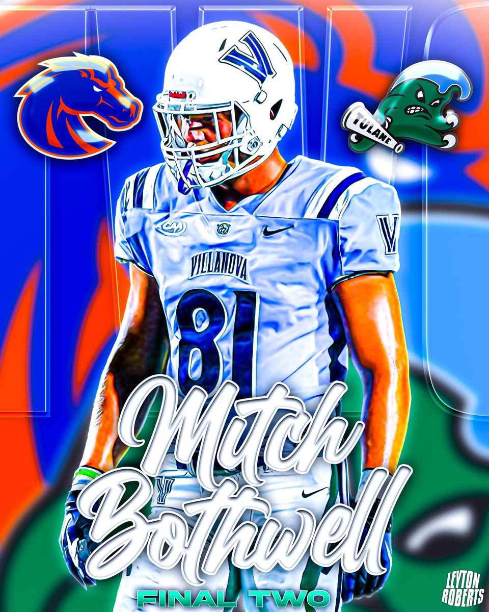 Final TWO schools for TE Mitch Bothwell, his agents @FCProspects_ and @callmeagentdwil tell me. Mitch will be taking official visits with both of these schools in the upcoming days, Boise St being on May 9th and Tulane on May 13th. Where will the former three star TE call…
