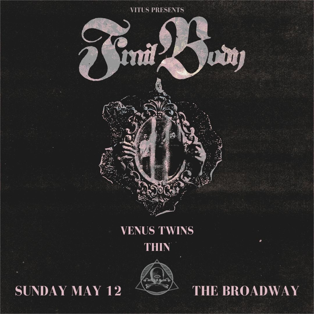 THIS WEEKEND: Frail Body brings chaos to Brooklyn for our next Vitus Presents at The Broadway, joined by Venus Twins + Thin! GET TICKETS NOW: link.dice.fm/G37cb1f29146 📸: 10.20.23 at Vitus by @revolutionslumber