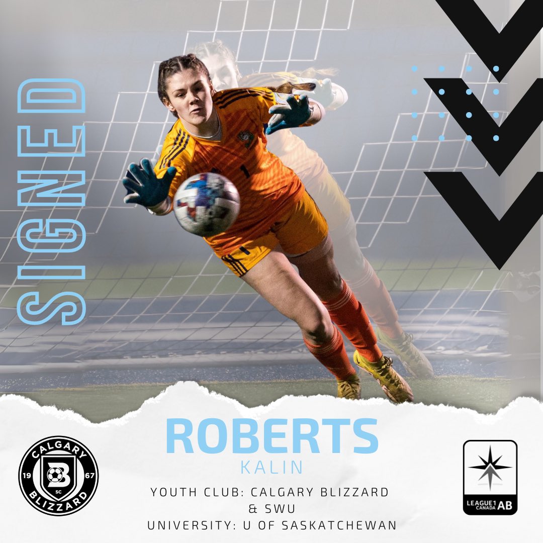 📣 Blizzard League1 Player Signing

We are excited to announce that Kalin Roberts is joining our League1 Women’s Team! 

#League1AB #League1