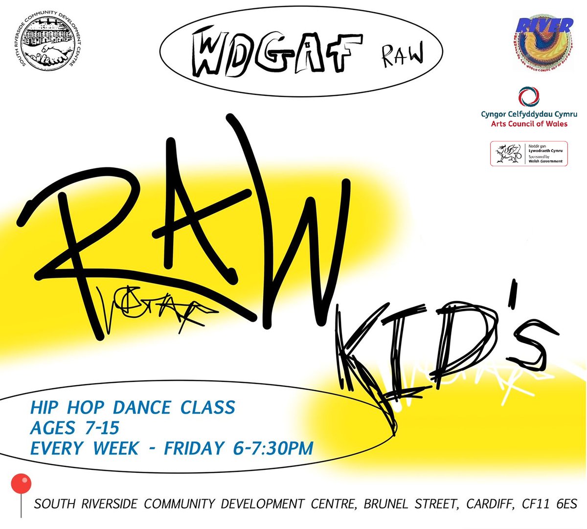 Hip Hop Dance 4 Y'all 🤠 Coming To Riverside ! Starts Friday !! / Dawns Hip Hop am chi gyd, Yn Dod I Lan yr Afon ! Dechrau dydd Gwener !! رقصة الهيب هوب لكم جميعًا، قادمة إلى ريفرسايد! يبدأ الجمعة !! instagram.com/wdgafraw/ Thanx 2 @Arts_Wales_ 🙏@SRCDC_Cardiff