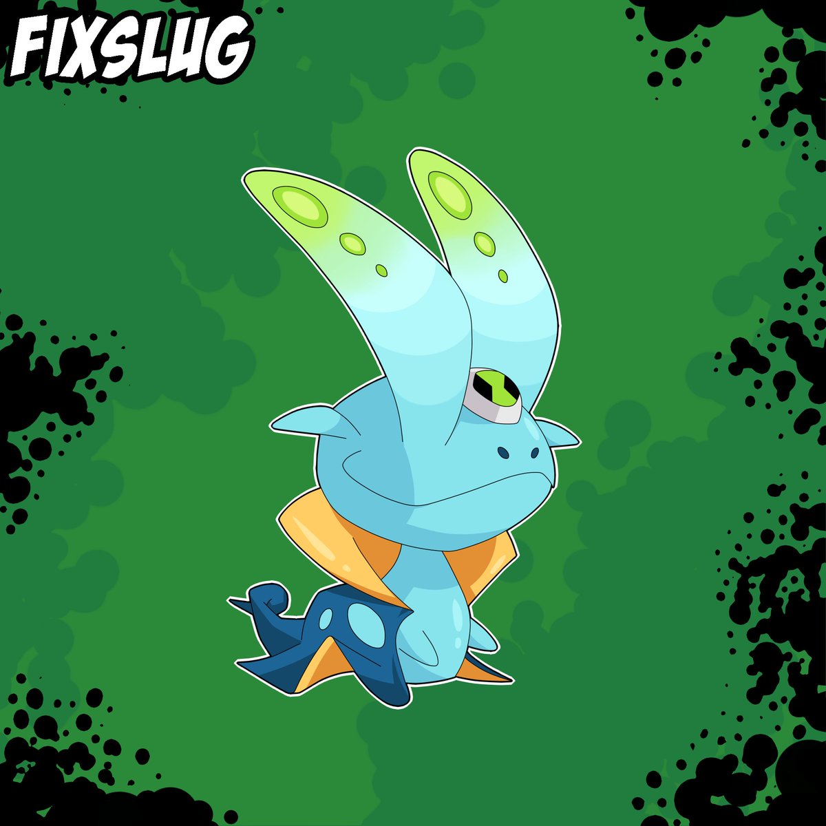 I NEED HEALING!! 🐌🩹 Fixslug is the DNA sample of a Therabranchian Therabranchians produce and shoot goo with special properties from their antennae. This goo can function as a potent glue or have healing properties when applied to living beings! #Ben10 #Ben10Art #Ben10fanart