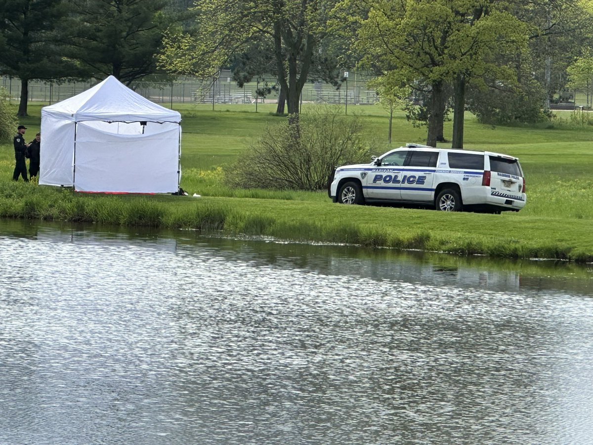 MFD has pulled one body from a retention pond at Elver Park… we’re working to learn more details… @wmtv15news