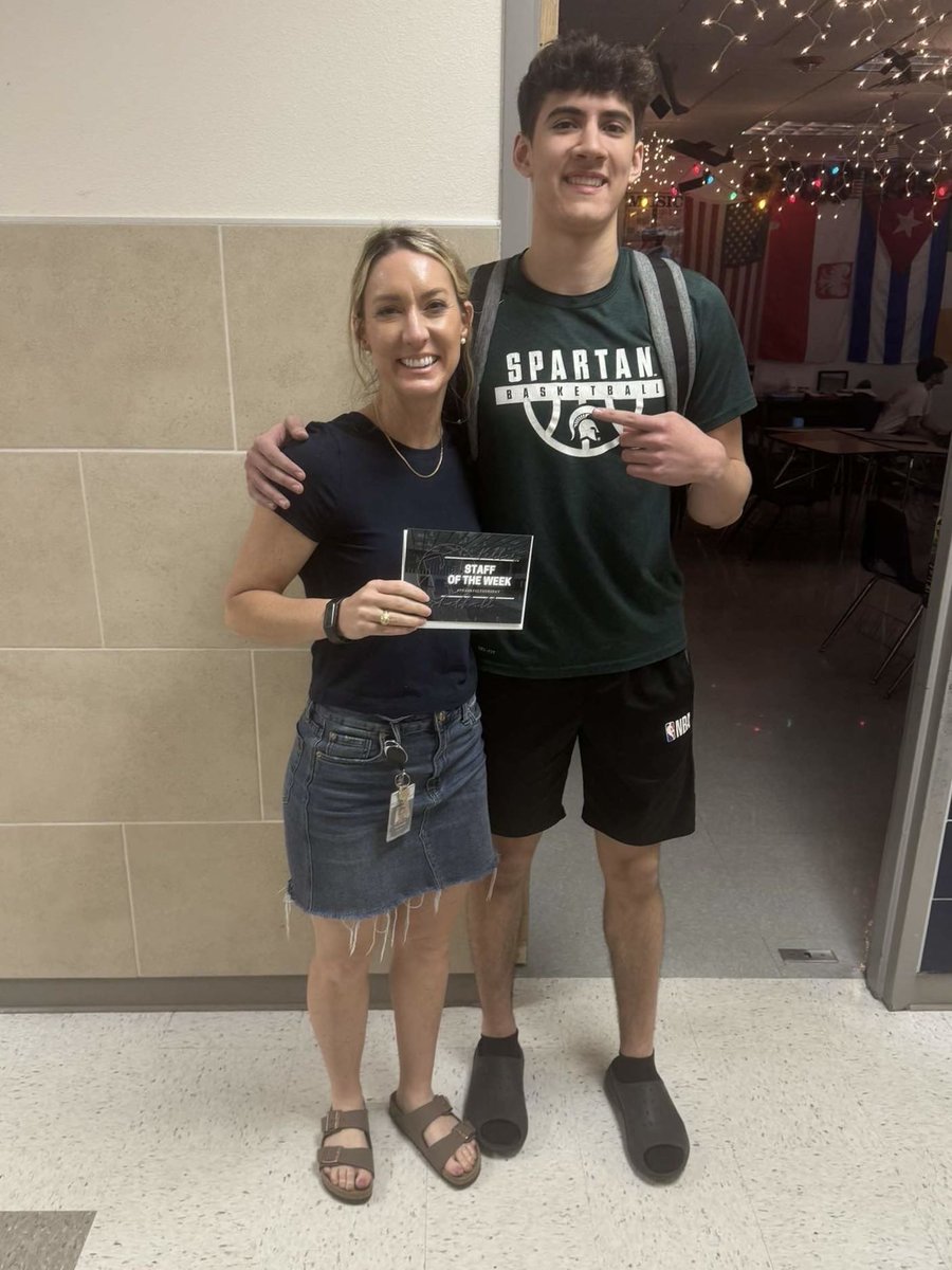 THANK YOU so much Mrs.Hough for all you do for our students!! #TeacherAppreciateWeek #thankfulthursday #1percent #kellerbasketball