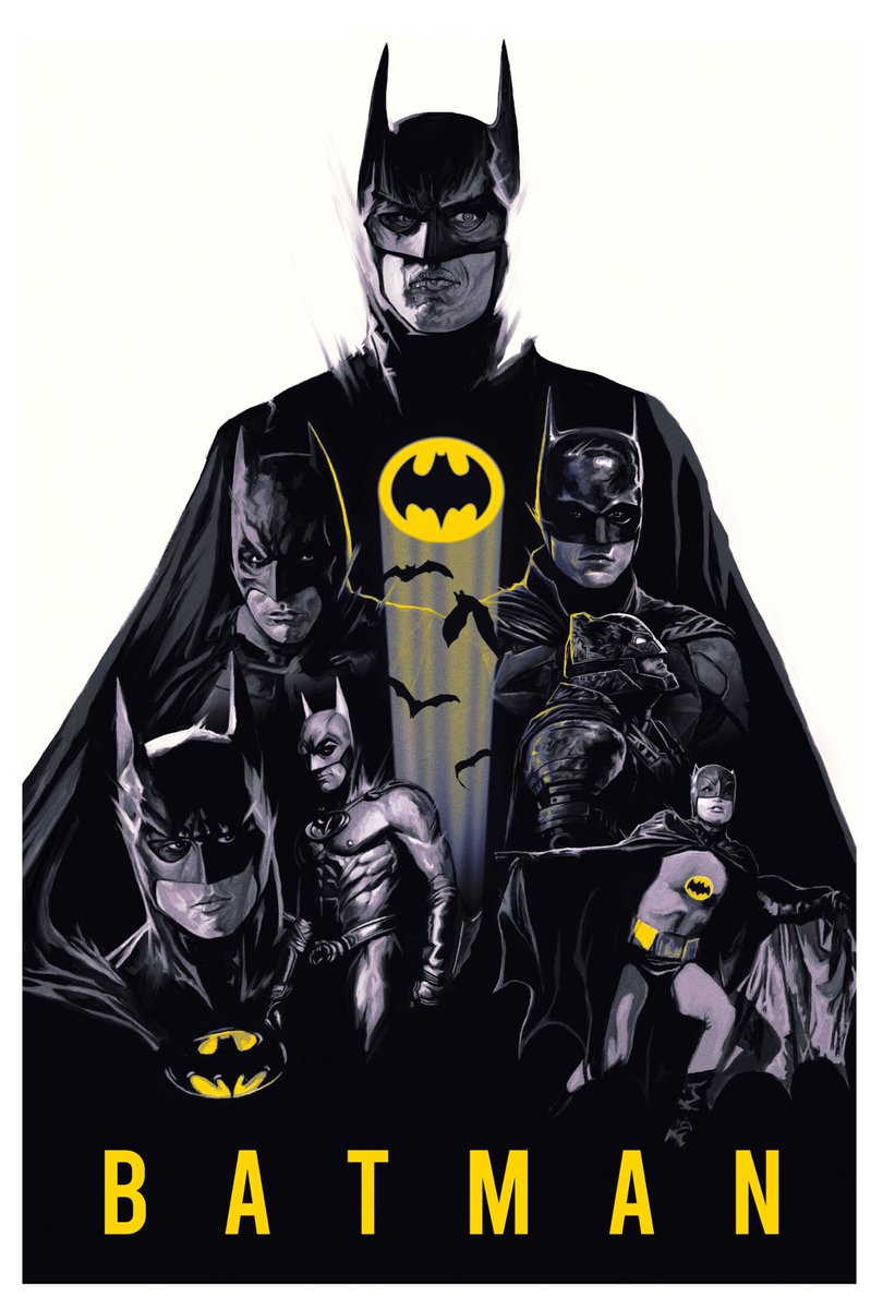 Who was the 1st actor you saw portray Batman in the theater?
Poster by Mike Robinson