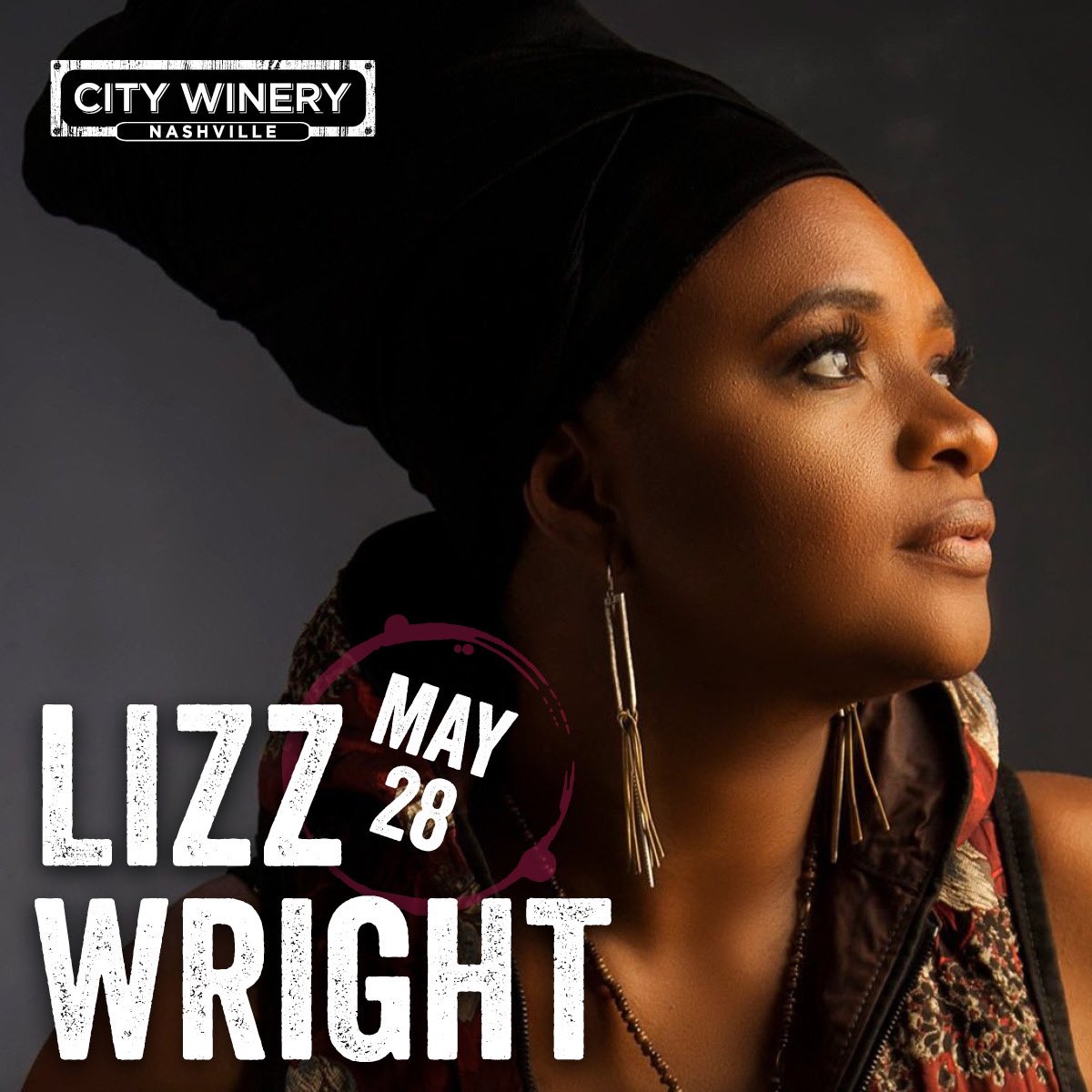 Nashville! We’ll see you real soon at @CityWineryNSH on May 28. Tickets available at lizzwright.net/tour 🎶