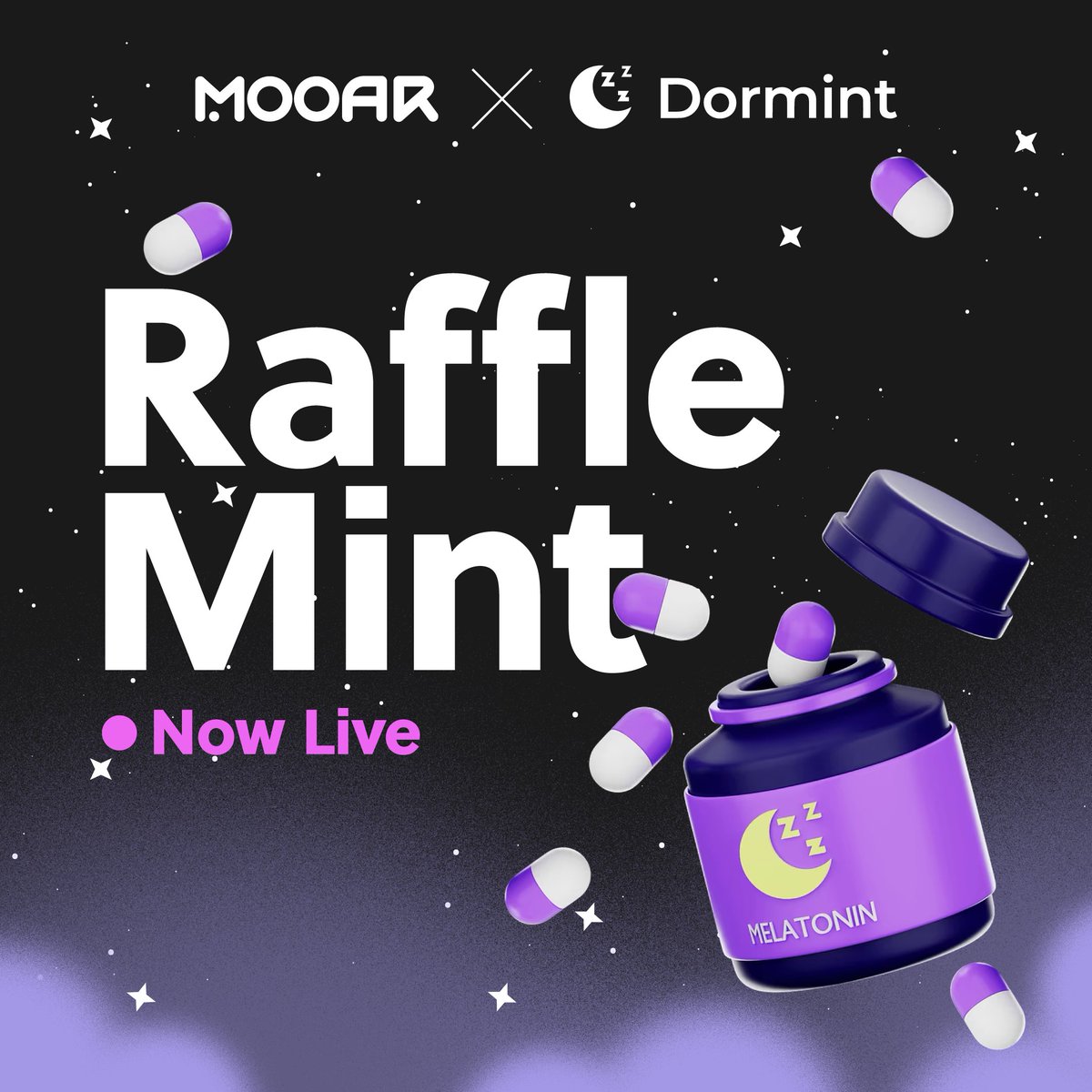 🔔 The @Dormint_io Raffle Mint is now LIVE! #Dormint allows you to earn DORM tokens while improving your sleeping habits. Details ⤵️ 📅 May 10th - May 14th 🏆 400 Genesis Pillows 🎟️ 100 GMT / Ticket 🤝 Raffle is fully refundable for non-winners ✅ You can join the Raffle Mint…