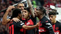 🚨 Just in: Bayer Leverkusen makes history by going 49 games unbeaten and securing a spot in the Europa League final! Don't miss the thrilling details here: ift.tt/TuseYhn. #BayerLeverkusen #EuropaLeague #Football #RecordBreakers