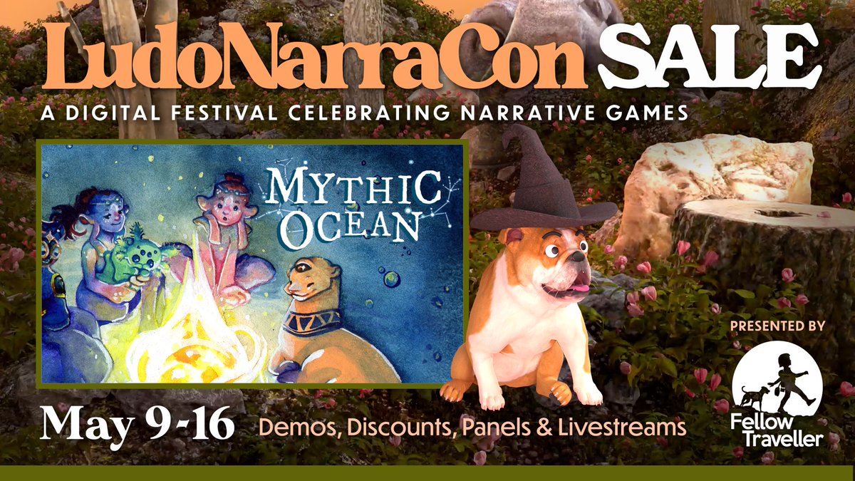 Mythic Ocean is having its biggest Steam sale ever! As part of the <a href="/_wholesomegames/">Wholesome Games | Wholesome Direct June 7 12pm ET</a> bundle of #LudoNarraCon you can explore an unknown ocean full of gods for just $2.99

Take advantage of the sale before May 16th
