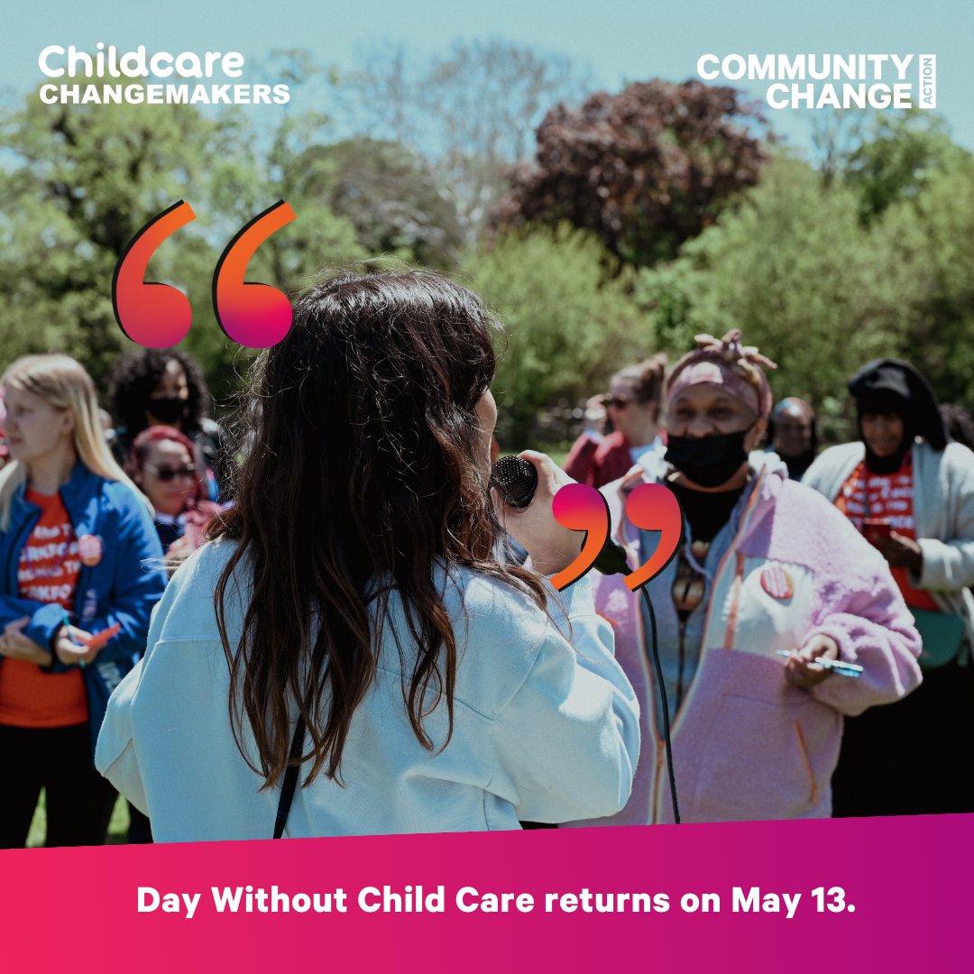 We know that ALL of our kids, no matter where they live or what they look like, deserve the same opportunity to thrive. 🤝 That’s why on May 13, we’re uniting for our 3rd annual #DayWithoutChildCare #DWOCC24. bit.ly/dwocc24-cca