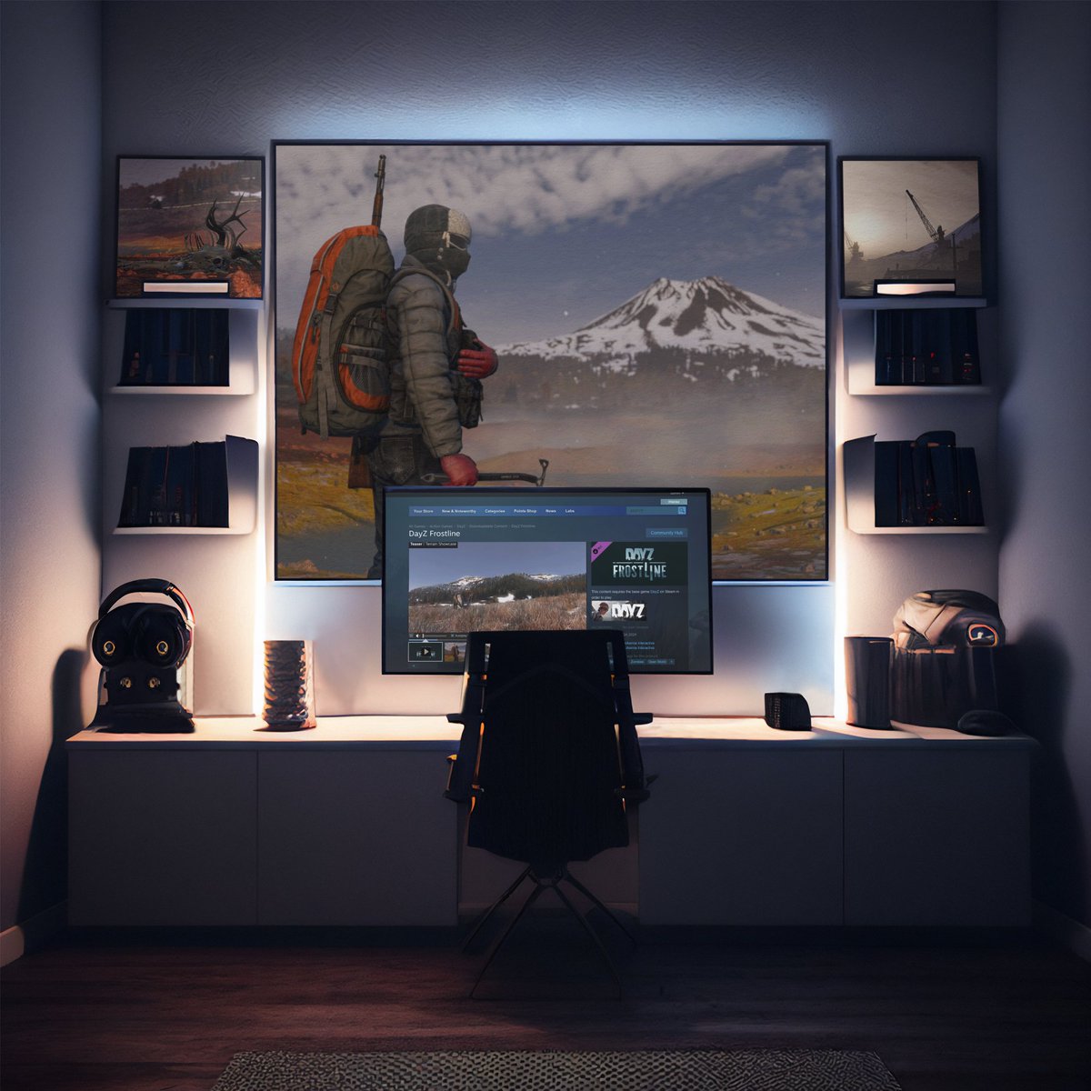 maruksp's tweet image. 📢Make your wish: DAYZ FROSTLINE 
------------------------------------------
Coming later this year, and it looks cool
      ☃️⌨️🕹️🎮❄️🌨️🏔️🧥🐺

#DayZFrostline #DayZ #Frostline #Xbox #PlayStation #Steam