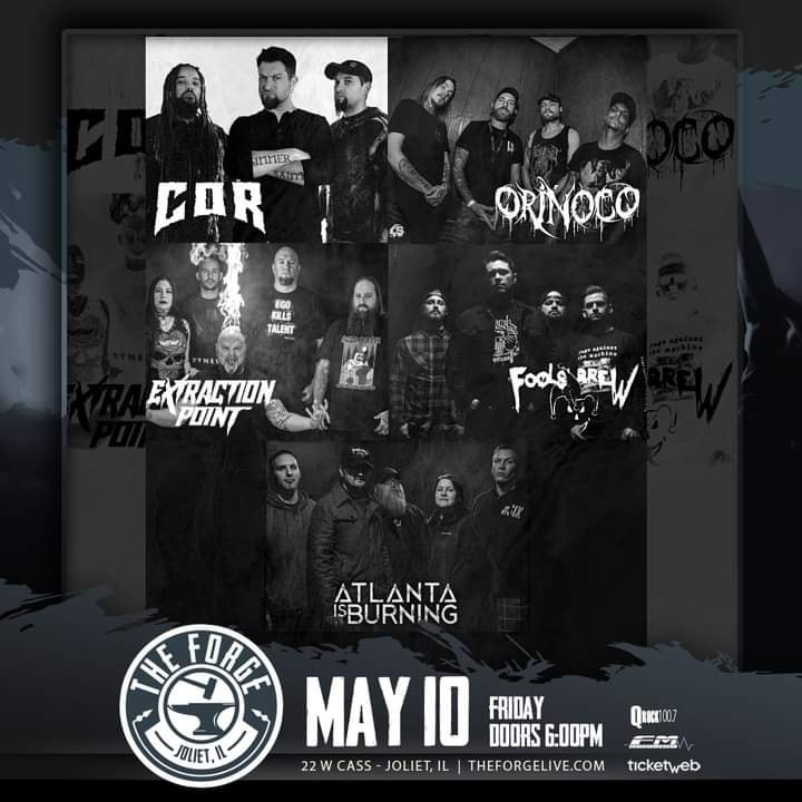 Tomorrow night at <a href="/TheForgeLive/">The Forge</a> in Joliet,IL. Tickets available at👇🏻👇🏻👇🏻 ticketweb.com/event/chains-o…