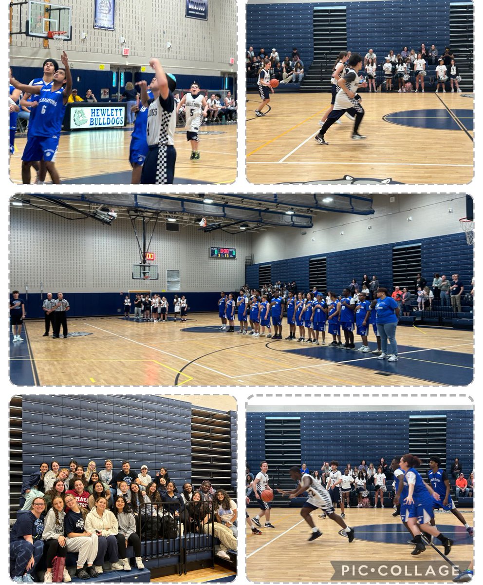 HWPSBulldogs's tweet photo. Another great day of Unified Basketball against the NHP Gladiators. Great passing, shooting and energy from players, coaches and spectators. #GoBulldogs https://t.co/l6twiojN7V