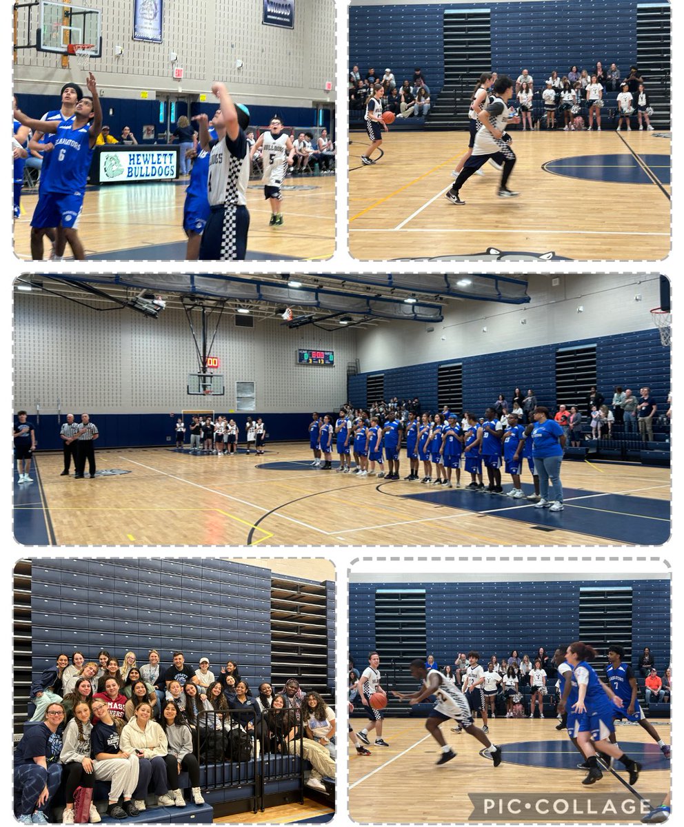 Another great day of Unified Basketball against the NHP Gladiators. Great passing, shooting and energy from players, coaches and spectators. #GoBulldogs