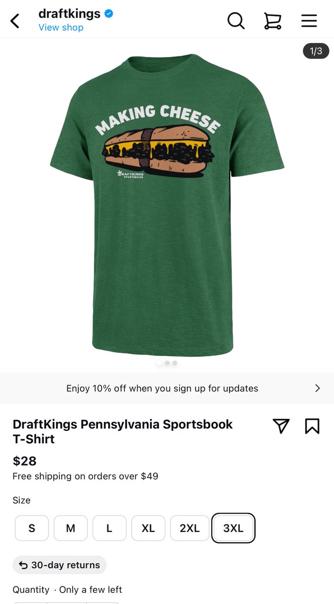 I might have found the worst Philadelphia t-shirt of all time