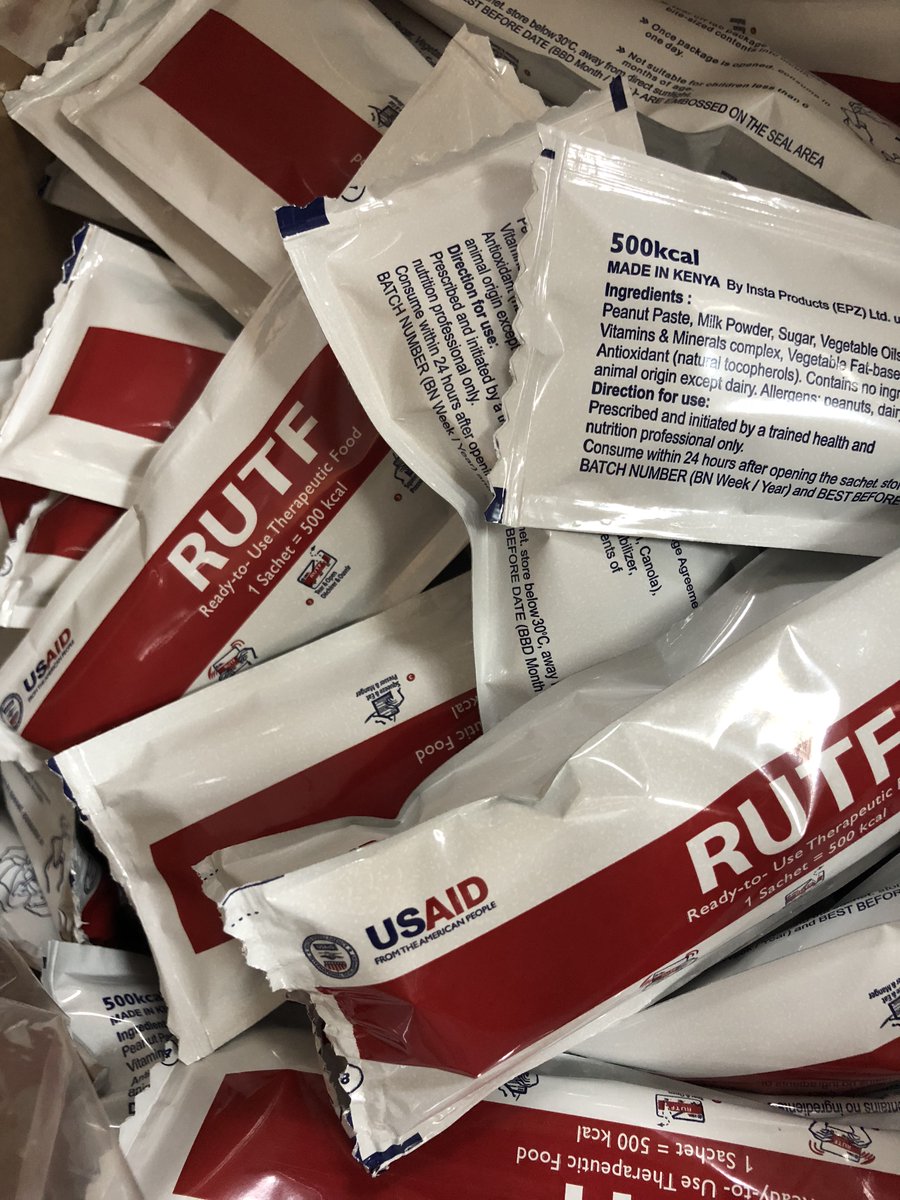 Ready-to-use therapeutic foods (RUTF) to treat over 7K kids have arrived in Cyprus, the first stop on its way to the maritime corridor to Gaza. RUTF is formulated to address the most life-threatening form of malnutrition & can be a lifeline for thousands of kids in Gaza.