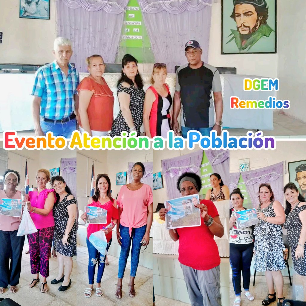 👩‍🏫 Se realizó #hoy en la casa del Educador en #NuestroRemedios  el evento: Atención a la Población, con excelentes resultados 💯
#QueNadieQuedeAtrás 
@CubaMined @dpevillaclara 
@EducRemedios @PartidoPCC