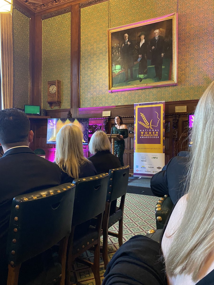 Great evening at the Women in Agriculture Awards! Top winners 👏🏻, top evening and amazing venue at <a href="/HouseofCommons/">UK House of Commons</a> . 

Thank you <a href="/NestleUKI/">Nestlé UK & Ireland</a> for the invite ☺️ what a treat.