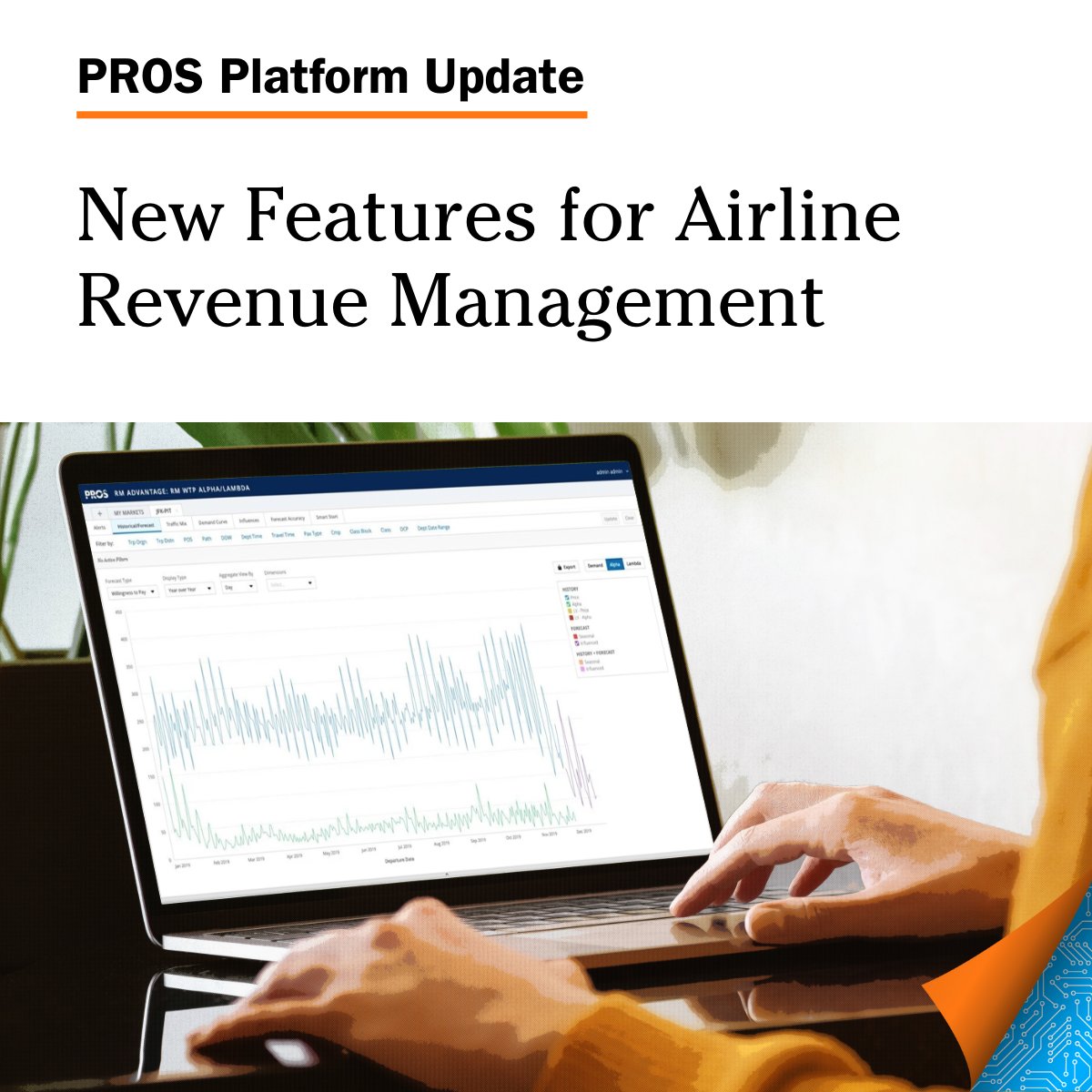 PROS Revenue Management has launched new features designed to enhance forecasting accuracy and streamline decision-making processes. See what’s new: ms.spr.ly/6018Yps54 
#PROS #PROSai #RevenueManagement #AirlineForecasting #AirlineRM