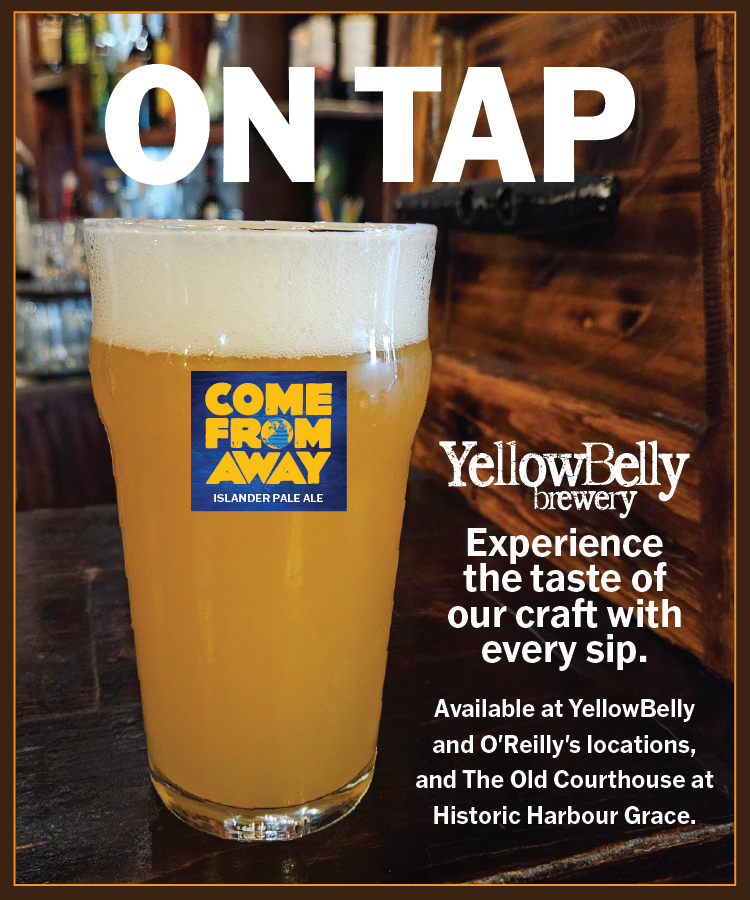🍺 Come From Away is Back on Tap at YellowBelly! 🎉
Exciting news! Our heartfelt tribute, Come From Away, is now on tap at YellowBelly Brewery locations.

#ComeFromAway #CraftBeer #NewfoundlandHospitality #LocalBrew #BeerLovers #TaproomReady #YellowBellyBrewery