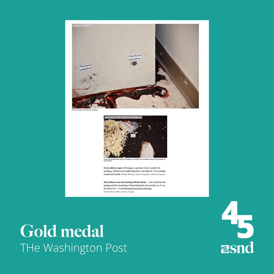 Society for News Design (@snd) on Twitter photo 🥇 A #SND45 Print gold medal in Combination Print + Digital/News has been awarded to <a href="/washingtonpost/">The Washington Post</a> for "American Icon". 🥇 A #SND45 Print gold medal in Combination Print + Digital/News has been awarded to <a href="/washingtonpost/">The Washington Post</a> for "American Icon".