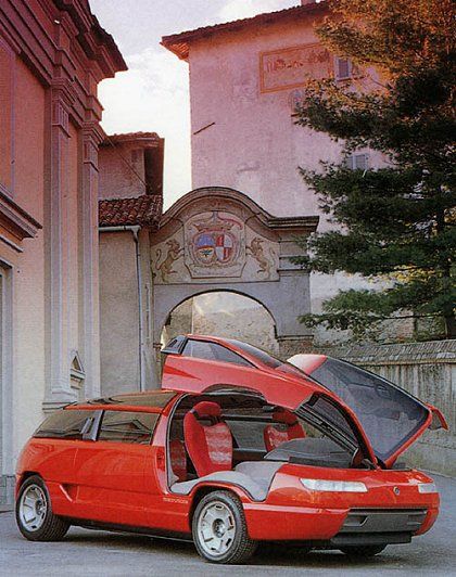It's still #Bertone day @QuirkyRides & here's the #1980s #Lamborghini Genesis: a people carrier with a #Countach engine