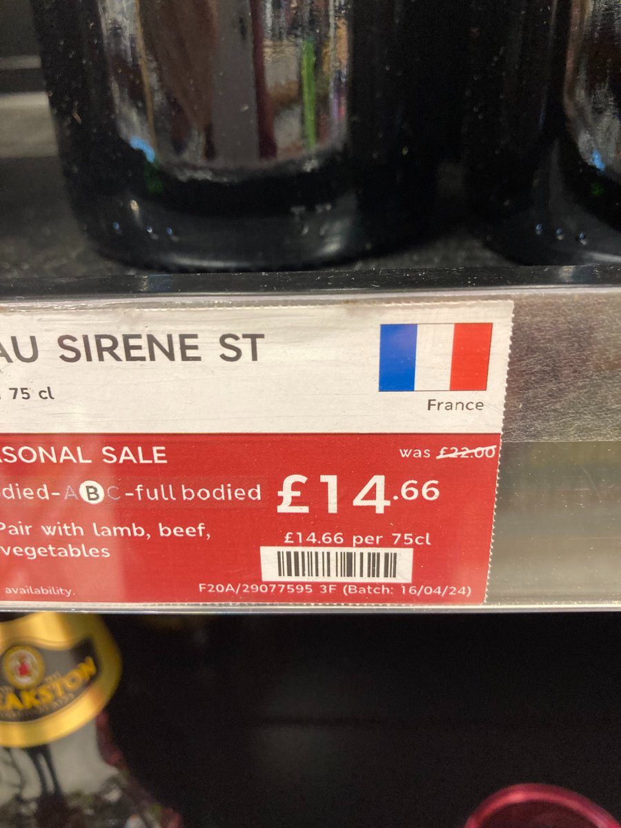 More M&S wine markdown bargains - St Julien, Coonawarra Cab and a cheeky beer @TheWineKiwi @thehh08 @BGazeley @timntweet @ArdenPaul4 @SolicitingFlava @AlgosJoni @VinoViews @midweekwines @JamesHubbard113 Plus 10% off for buying six.