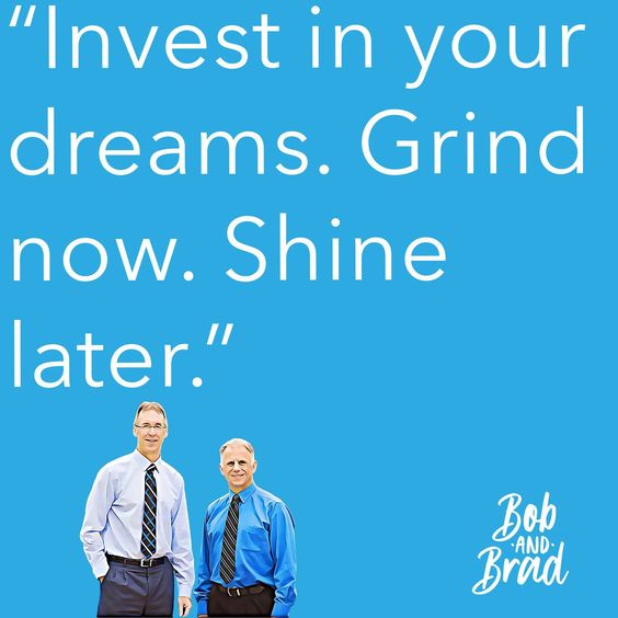 ✨ Invest in your dreams, hustle today, and watch yourself shine tomorrow! 💪 #DreamBig #GrindHard #ShineBright #bobandbrad✨