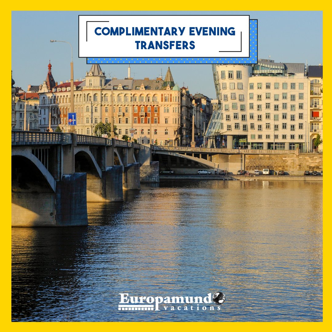 Seamless Transfers, Memorable Evenings! Make the most of your journey with Europamundo's complimentary evening transfers. Travel hassle-free and savor enchanting evenings at your destination. 🚗🌆 #Europamundo #EveningTransfers #TravelConvenience