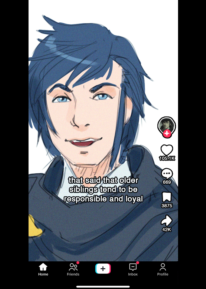 bizzaroren's tweet image. I saw this tiktok that I hastily redrew as Somnus-- Happy Birthday lmao! 🎂 (1/3)
#HBDSomnus