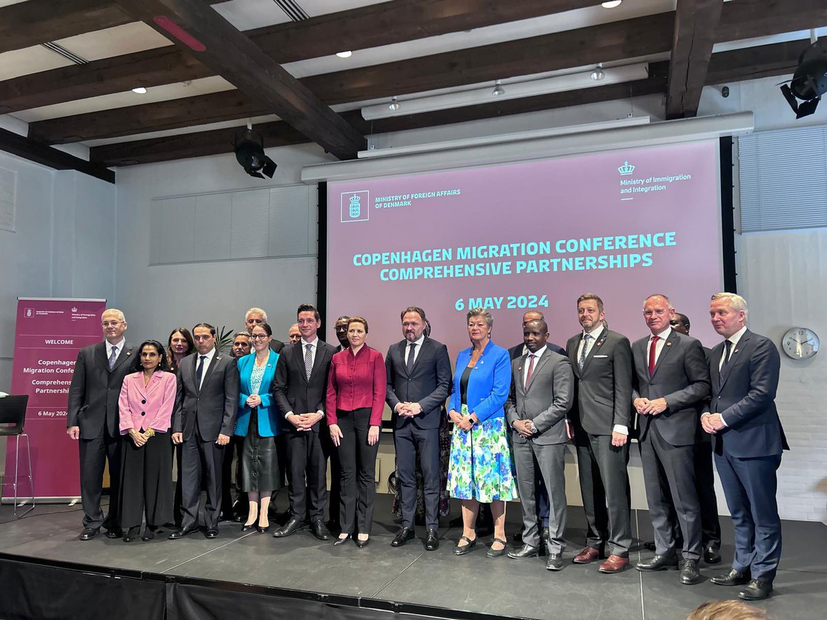 hani_lashin's tweet image. Pleasure interpreting yesterday’s Copenhagen Migration Conference organised by the Danish government and with high level participants from a broad range of African, Middle East &amp;amp; European countries, international organisations and key researchers .