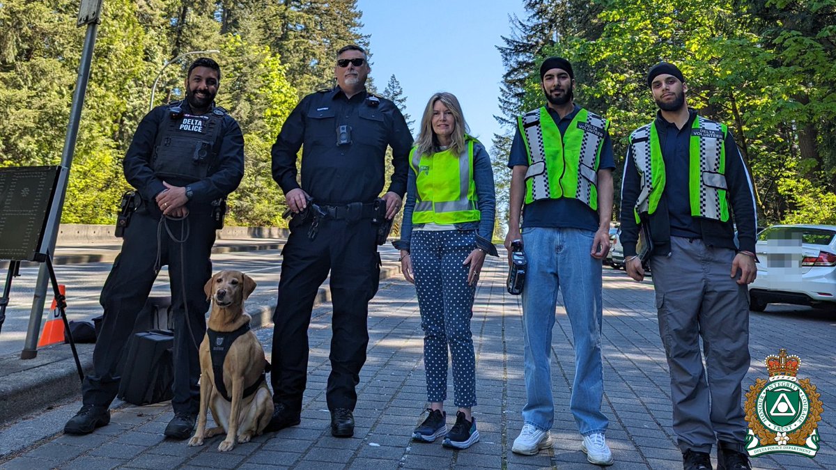 #TrafficSafety Update: Our Traffic Section is working with our Traffic Specialty Dog Unit (TSDU), DCPO volunteers, and @icbc to proactively address impaired driving, high-risk behaviours and drug trafficking. Beware of #speeding; you might just find yourself under the nose of PSD…