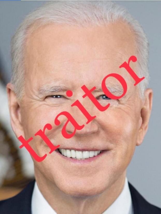 @POTUS #TraitorJoe