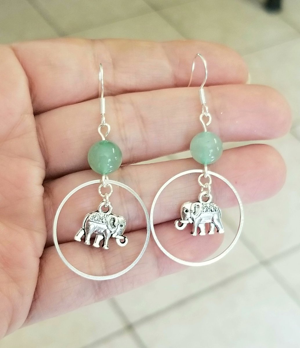 Silver Elephant Hoop Earrings, #Aventurine #aventurinejewelry #aventurineearrings #elephant #elephants #elephantearrings #elephantjewelry #hoopearrings #earrings  #jewelry #handmadejewelry #giftsforher #mothersdaygifts #graduationgift

etsy.me/3QCP4IO via @Etsy