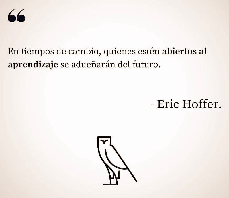 Frase Hoffer vía @HannaArranz