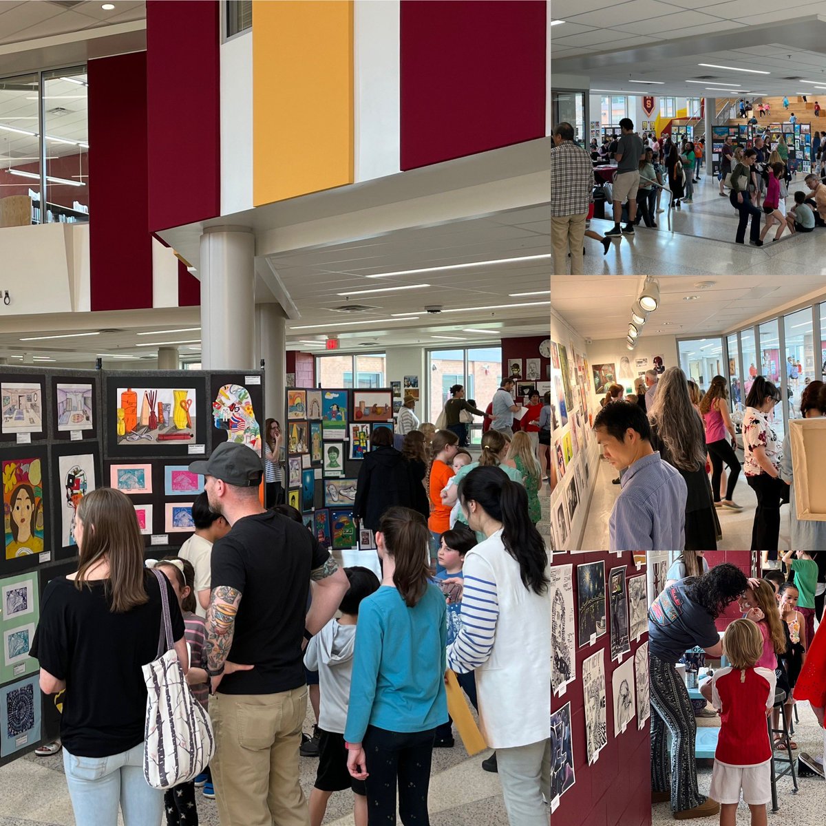 Oakton High School (@oaktonhs) on Twitter photo An amazing turnout tonight for the Oakton Pyramid art show! Thank you to all the art teachers who helped make this a huge success! #WEAREOAKTON <a href="/FCPSRegion1/">FCPS Region 1</a> An amazing turnout tonight for the Oakton Pyramid art show! Thank you to all the art teachers who helped make this a huge success! #WEAREOAKTON <a href="/FCPSRegion1/">FCPS Region 1</a>