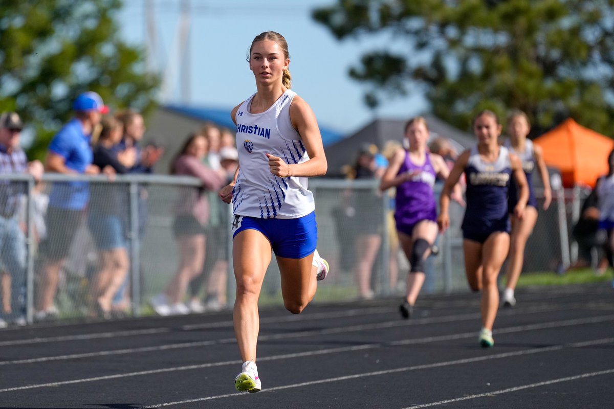 The 30th State record of 2024 occurred on Tuesday but we were waiting for NSAA confirmation.  Jacie Rexilius of <a href="/LCSCSN/">LCS Crusader Sports Network</a> ran 24.21 at Norris to break the Class B 200 record set by Kennedy Wade of Bennington in 2023.

All 30 records are listed at preprunningnerd.com/post/2024-stat…

Photo: