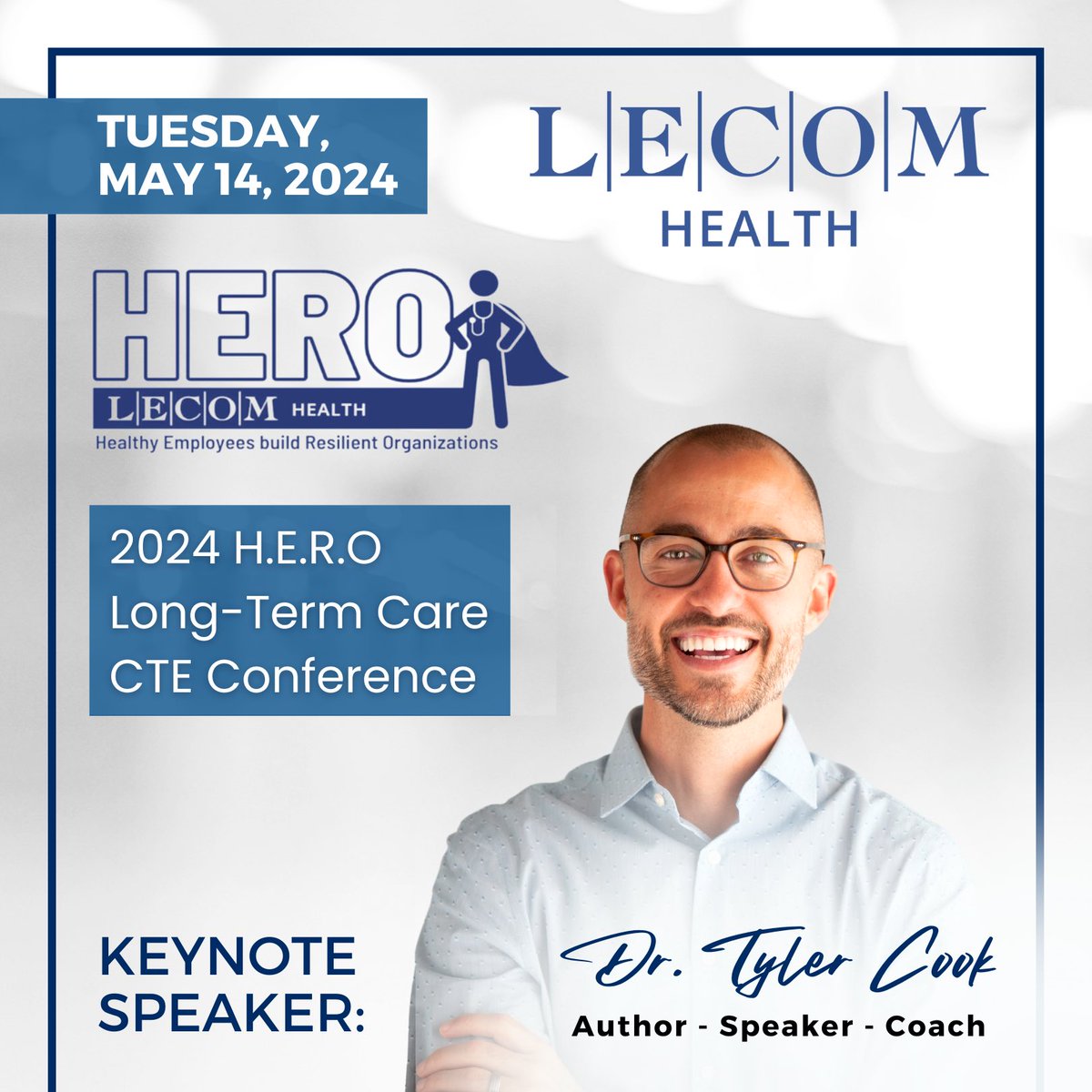 Next Tuesday I have the privilege of partnering with LECOM Health and speaking to long-term care leaders from across Pennsylvania for their 2024 conference! The work they do each day is so important. I can’t wait to invest in them, so they can do the same to those they serve!