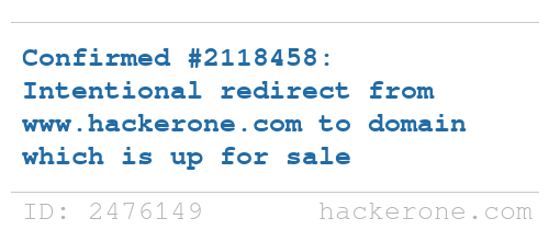 HackerOne disclosed a bug submitted by @SarthakB15: hackerone.com/reports/2476149 - Bounty: $500 #hackerone #bugbounty