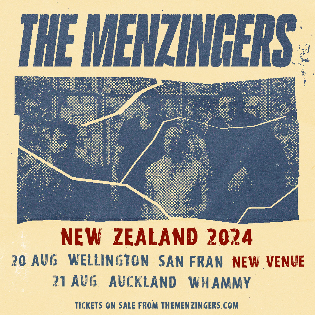 New Zealand, our show in Wellington has been upgraded to San Fran. Previously purchased tickets will be honored. bit.ly/TheMenzingersT…