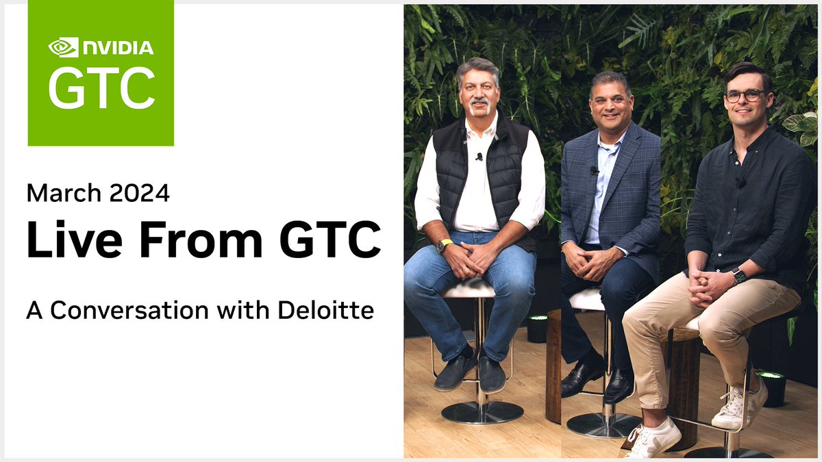 . @Deloitte, #SustainableMetalCloud, & @NVIDIA talked to @VentureBeat about how their partnership in AI is helping organizations and datacenter achieve data sovereignty, data gravity in a sustainable way 🔍🧩. Watch it on NVIDIA On-Demand: nvda.ws/3VWbOqB