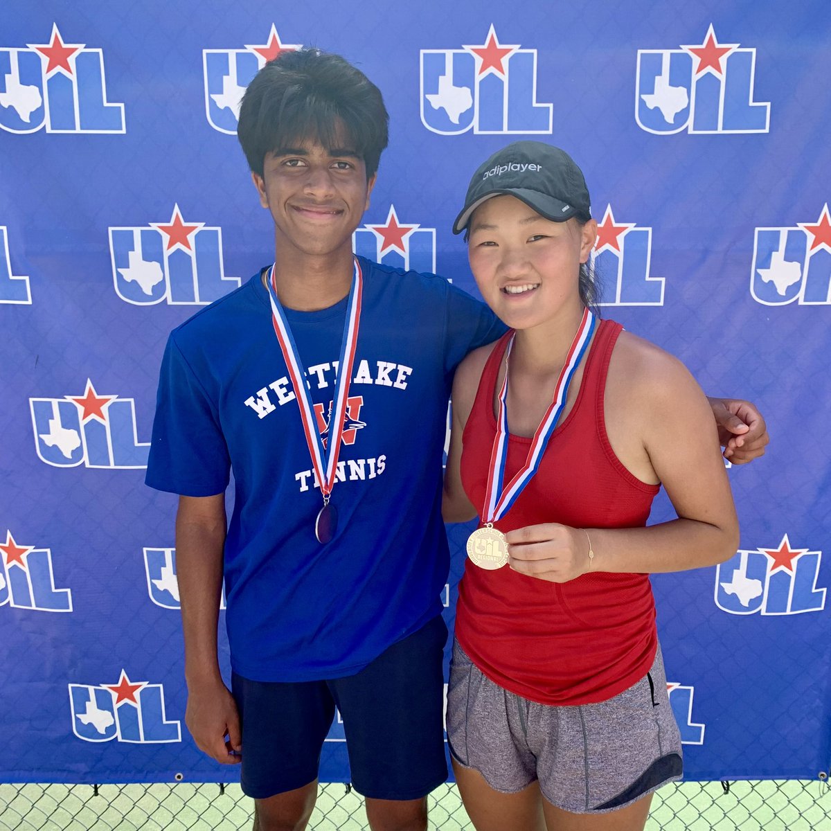 Bulusu and Zeng are headed to State! Abhi Bulusu and Chloe Zeng took 2nd place in Mixed Doubles at the Region IV Tennis Tournament in San Antonio. They completed two days of grueling tennis to qualify for a return to the 6A State Tennis Tournament. #GoChaps