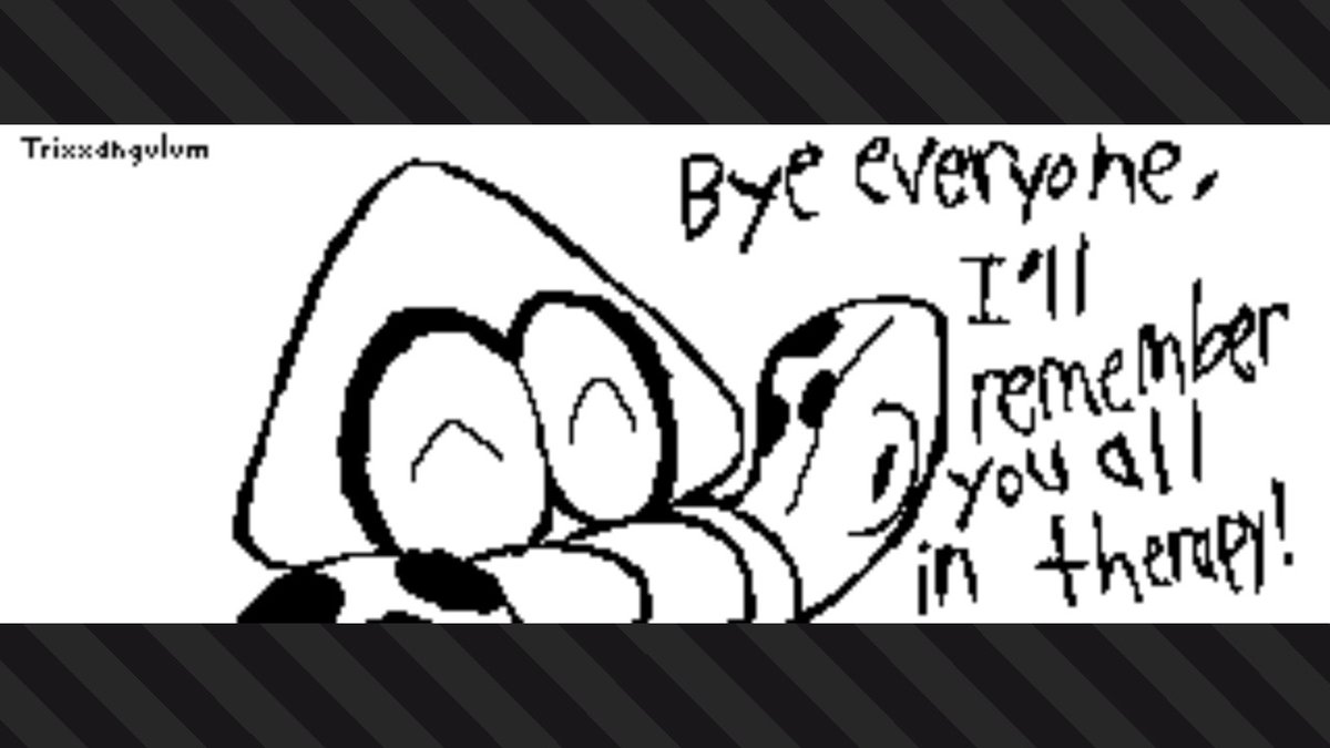 trixxangulum's tweet photo. The day was coming eventually, but thanks for the memories splat 2! I don't really have much of a reason to use this acc anymore other than to post clips for work (but if any followers out there want to stay, that's fine too) Mamaya!
 #Splatoon2 #NintendoSwitch https://t.co/6thrFzsYpt
