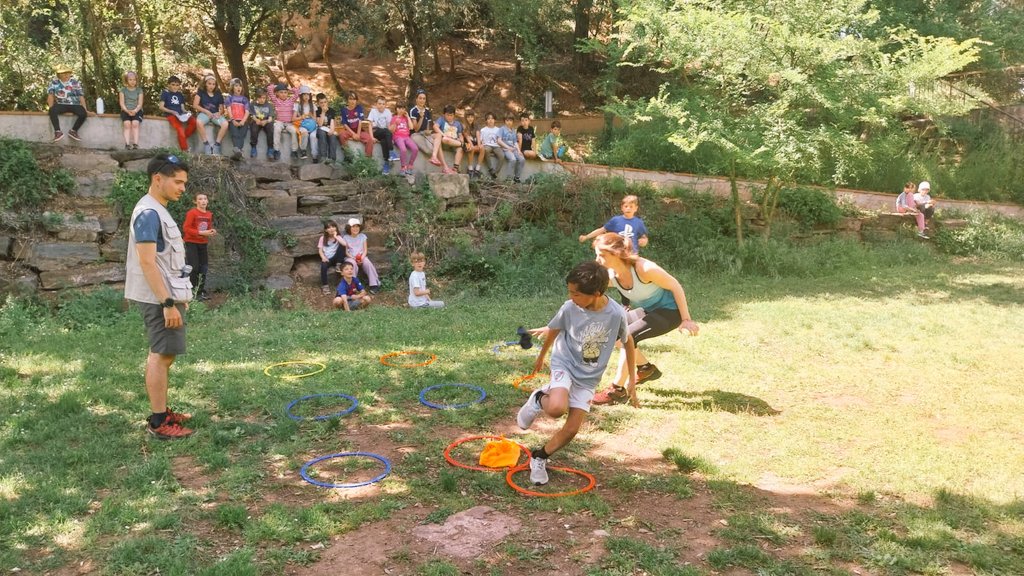#Colònies de #3r a #CalCompany de @FundesplaiCases #ATotGas. Confirmem que el #pantà de <a href="/AJVilanovadeSau/">Aj. Vilanova de Sau</a> està al 13%!