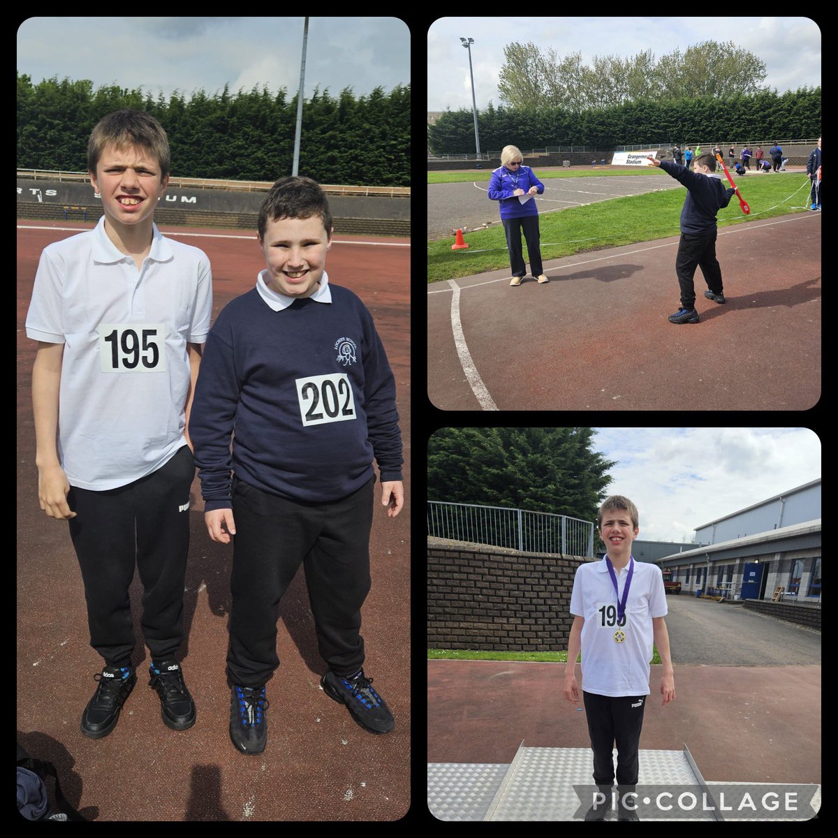 This week our athletes travelled to Grangemouth to participate in a day of competition experience and opportunity for personal success @ForthValleyDS Athletics event. We were so proud to see how hard they worked and their well deserved achievements. #TeamFVDS @ActiveClacks